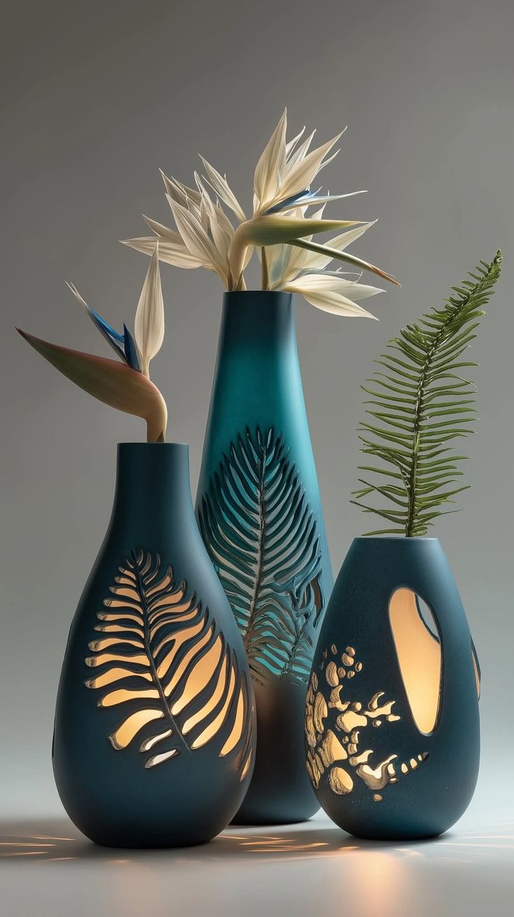 Elegant Green Ceramic Decorative - Image 4