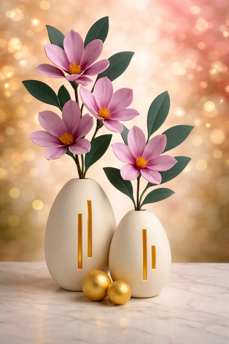 Elegant Green Ceramic Decorative - Image 2